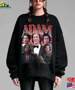 Limited Adam Driver Vintage T Shirt Actor Movie 2023 Shirt Retro Classic Tee Sweatshirt 3