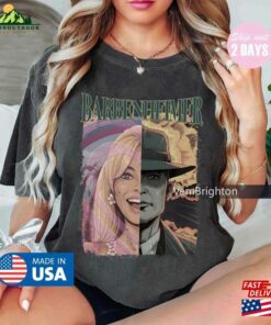 Limited Barbenheimer Vintage T-Shirt Shirt Come On Baby Lets Go Party Unisex