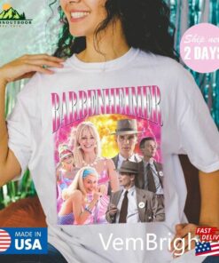 Limited Barbenheimer Vintage T-Shirt Shirt Come On Baby Lets Go Party Unisex Classic 2 Limited Barbenheimer Vintage T Shirt Shirt Come On Baby Lets Go Party Unisex Classic 3