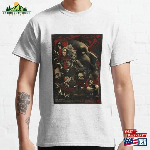 Limited Edition Saw Movie Poster Classic T-Shirt Hoodie