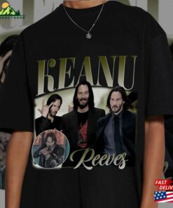 Limited Keanu Reeves Vintage T-Shirt John Wick 4 Movie 2023 Shirt Cyberpunk Retro 90S Tee Sweatshirt Classic