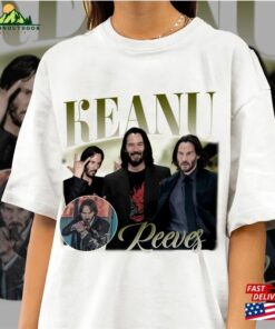 Limited Keanu Reeves Vintage T-Shirt John Wick 4 Movie 2023 Shirt Cyberpunk Retro 90S Tee Sweatshirt Classic