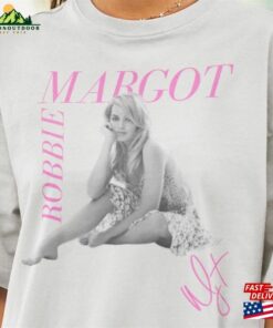 Limited Margot Robbie Vintage T-Shirt Gift For Women And Man Unisex Bootleg