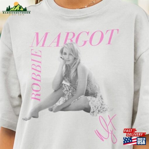 Limited Margot Robbie Vintage T-Shirt Gift For Women And Man Unisex Bootleg