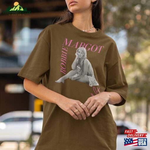 Limited Margot Robbie Vintage T-Shirt Gift For Women And Man Unisex Bootleg