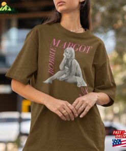 Limited Margot Robbie Vintage T-Shirt Gift For Women And Man Unisex Bootleg Sweatshirt Hoodie