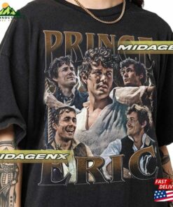 Limited Prince Eric The Little Mermaid Vintage T-Shirt Gift For Women And Man Unisex