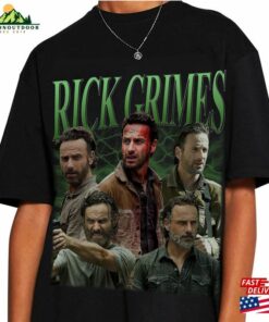 Limited Rick Grimes Unisex Tshirt Andrew Lincoln Sweatshirt Actor 90S Shirt Hoodie
