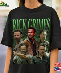 Limited Rick Grimes Unisex Tshirt Andrew Lincoln Sweatshirt Actor 90S Shirt Hoodie