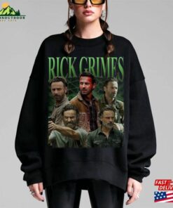 Limited Rick Grimes Unisex Tshirt Andrew Lincoln Sweatshirt Actor 90S Shirt Hoodie 3