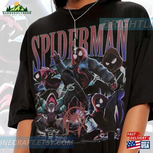 Limited Spider Punk Shirt T-Shirt Man 2023 Sweatshirt