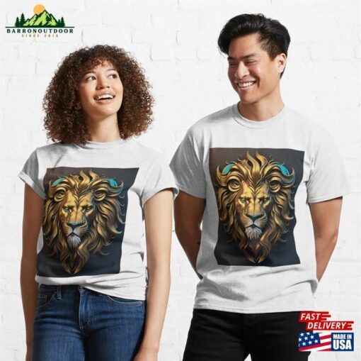 Lion Front Face Classic T-Shirt Unisex Hoodie