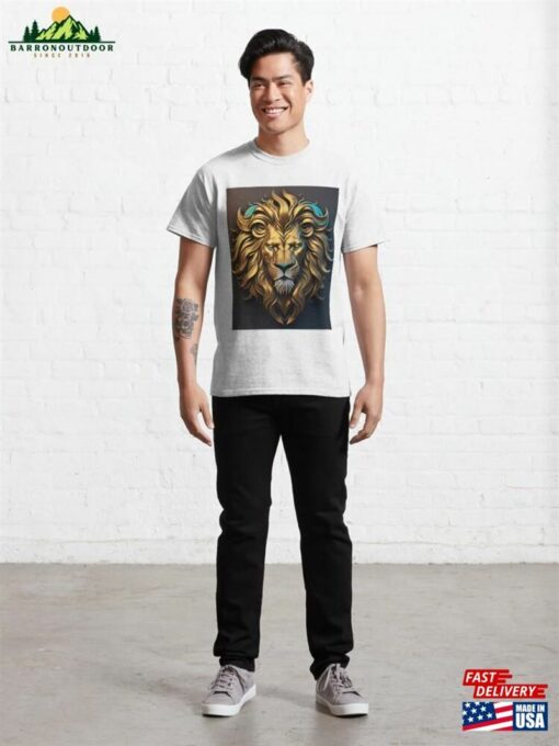 Lion Front Face Classic T-Shirt Unisex Hoodie