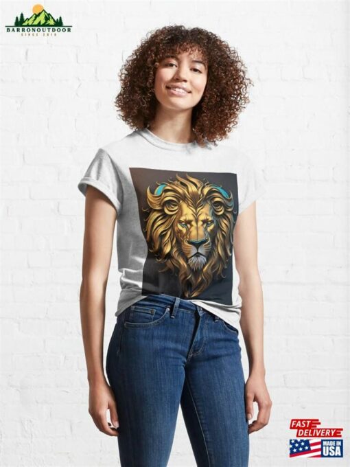 Lion Front Face Classic T-Shirt Unisex Hoodie