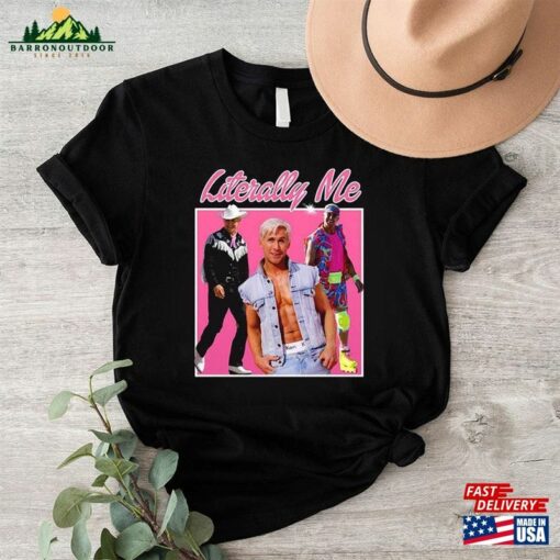 Literally Me Ryan Gosling Vintage Shirt Margot Robbie Barbie Movie Fan Classic T-Shirt