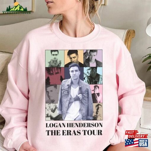 Logan Henderson Eras Style Shirt Big Time Rush Can Sweatshirt Unisex