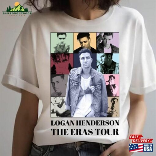 Logan Henderson Eras Style Shirt Big Time Rush Can Sweatshirt Unisex