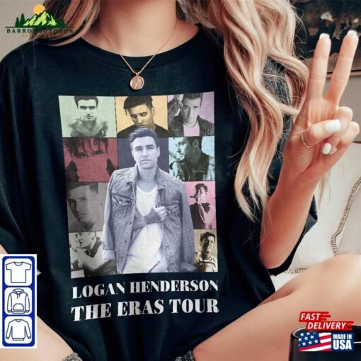 Logan Henderson Eras Style Shirt Big Time Rush Can Unisex Classic