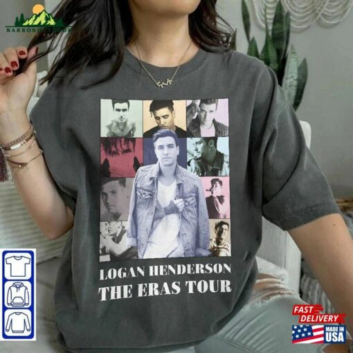 Logan Henderson Eras Style Shirt Big Time Rush Can Unisex Classic