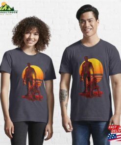 Logan Sunset Essential T Shirt Hoodie 3