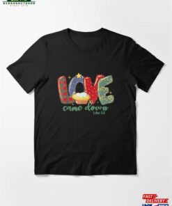 Love Came Down Luke 2_11 Merry Christmas Baby Jesus T-Shirt Classic Unisex