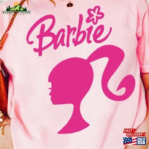 Lovely Barbie 2023 Shirt Flower Margot Robbie Sweatshirt T-Shirt