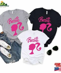 Lovely Barbie 2023 Shirt Flower Margot Robbie Sweatshirt T-Shirt 2 Lovely Barbie 2023 Shirt Flower Margot Robbie Sweatshirt T Shirt 3
