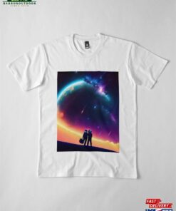 Lovers On A Galactic Vacation Premium T Shirt Unisex Sweatshirt 4
