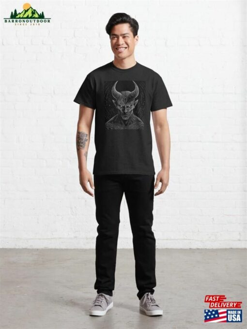 Lucifer Satan Devil Demon Prince Of Darkness Classic T-Shirt Unisex