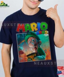 Luigi 2023 Shirt Mario Movie Hoodie T-Shirt Luigi 2023 Shirt Mario Movie Hoodie T-Shirt