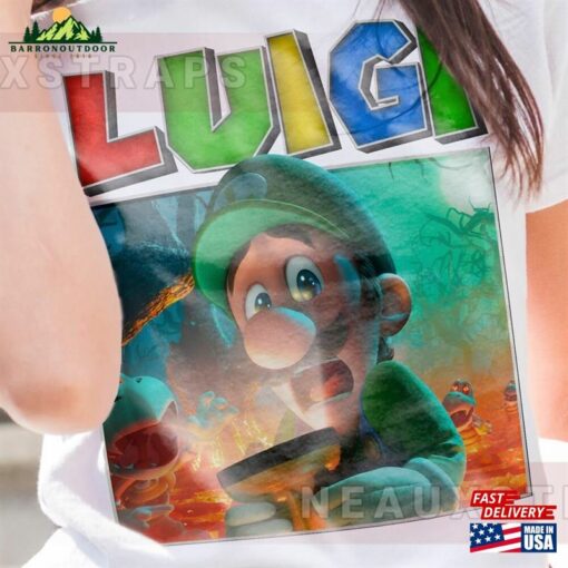 Luigi 2023 Shirt Mario Movie Hoodie T-Shirt