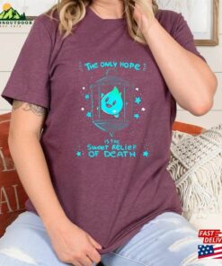 Lumalee Shirt The Only Hope Is Sweet Relief Of Death 2023 Movie Blue Sweatshirt Classic 3