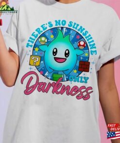 Luna Star T-Shirt There’s No Sunshine Only Darkness Shirt Classic Hoodie