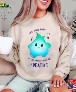 Luna Star The Only Hope Is Sweet Relief Of Death Shirt 2023 Movie Lumalee Blue Hoodie Sweatshirt