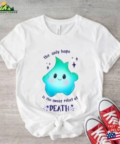 Luna Star The Only Hope Is Sweet Relief Of Death Shirt 2023 Movie Lumalee Blue Hoodie Sweatshirt 3