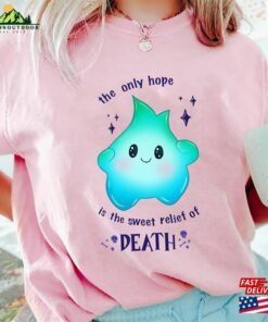 Luna Star The Only Hope Is Sweet Relief Of Death T-Shirt 2023 Movie Lumalee Blue Hoodie Luna Star The Only Hope Is Sweet Relief Of Death T-Shirt 2023 Movie Lumalee Blue Hoodie