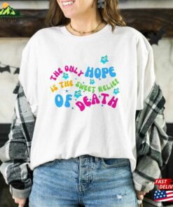 Luna Star The Only Last Hope Is Sweet Relief Of Death Shirt 2023 Movie Lumalee Blue Hoodie Unisex Luna Star The Only Last Hope Is Sweet Relief Of Death Shirt 2023 Movie Lumalee Blue Hoodie Unisex