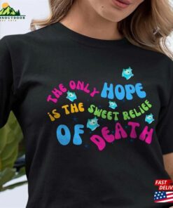 Luna Star The Only Last Hope Is Sweet Relief Of Death Shirt 2023 Movie Lumalee Blue Hoodie Unisex