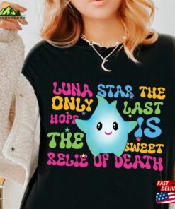 Luna Star The Only Last Hope Is Sweet Relief Of Death Shirt 2023 Movie Lumalee Blue Sweatshirt Hoodie Luna Star The Only Last Hope Is Sweet Relief Of Death Shirt 2023 Movie Lumalee Blue Sweatshirt Hoodie