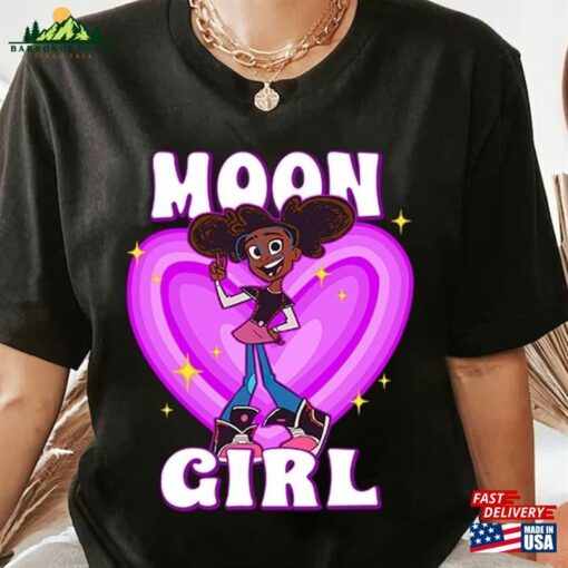 Lunala Moon Girl Kid Shirt And Devil Dinosaur Gifts T-Shirt Unisex