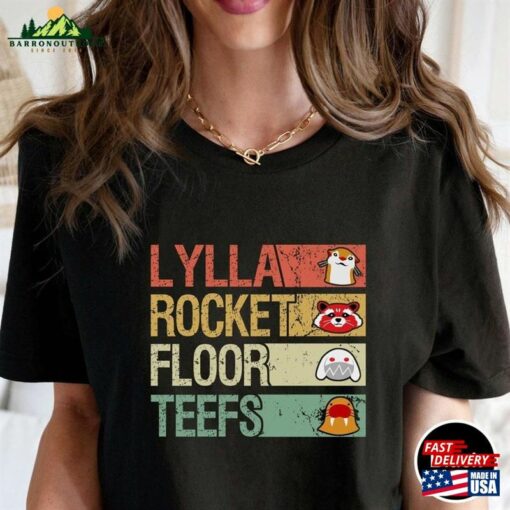 Lylla Rocket Floor And Teefs Tshirt Unisex Classic