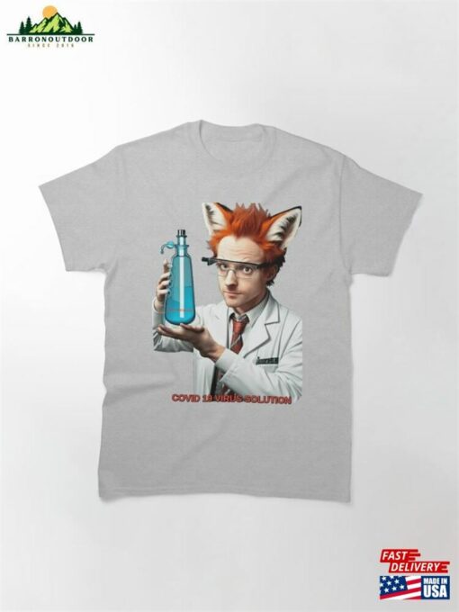 Mad Foxman Scientist Classic T-Shirt Hoodie Sweatshirt