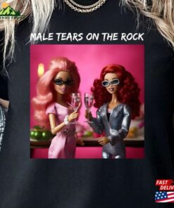 Male Tears On The Rock T Shirt Barbie Decor Hoodie T-Shirt