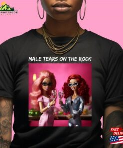 Male Tears On The Rock T Shirt Barbie Decor Hoodie T-Shirt