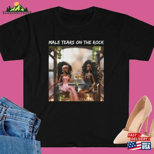 Male Tears On The Rock Tshirt Melanin Shirt Juneteenth For Women Classic T-Shirt