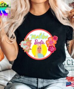 Malibu Barbie Floral Shirt The Movie 2023 Comfort Color Let Unisex Sweatshirt 2 Malibu Barbie Floral Shirt The Movie 2023 Comfort Color Let Unisex Sweatshirt 3