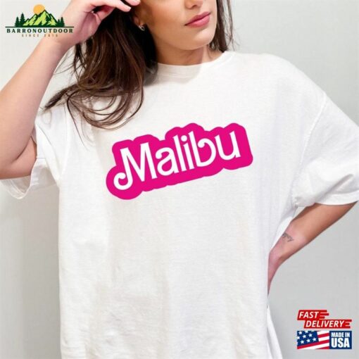 Malibu Barbie Unisex Heavy Cotton T-Shirt Stacey Pink Sweatshirt Classic