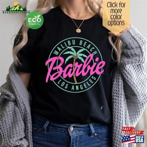 Malibu Beach California Tshirt Barbie Baby Doll Let Sweatshirt Hoodie