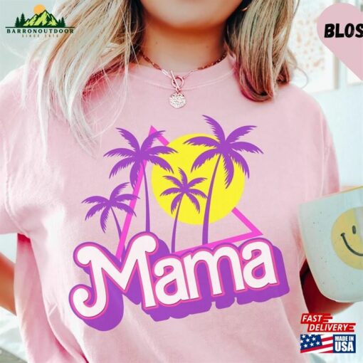 Mama Shirt Retro Comfort Colors T-Shirt For Summer Classic Unisex