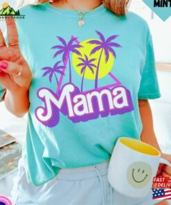 Mama Shirt Retro Comfort Colors T-Shirt For Summer Classic Unisex